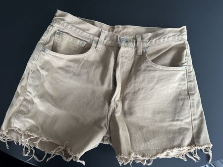 Levi's 501 Vintage Jeans Shorts, Beige, Gr. 31