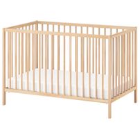SNIGLAR Babybett, Buche, 60x120 cm
