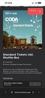 Coda Openair 2026 Ticket Early Entry