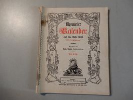 Appenzeller Kalender 1938 - Antiker Geschichtsschatz!