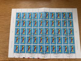 Bogen Sondermarke Schweiz Ausgabetag Entwertung 15.10.1994