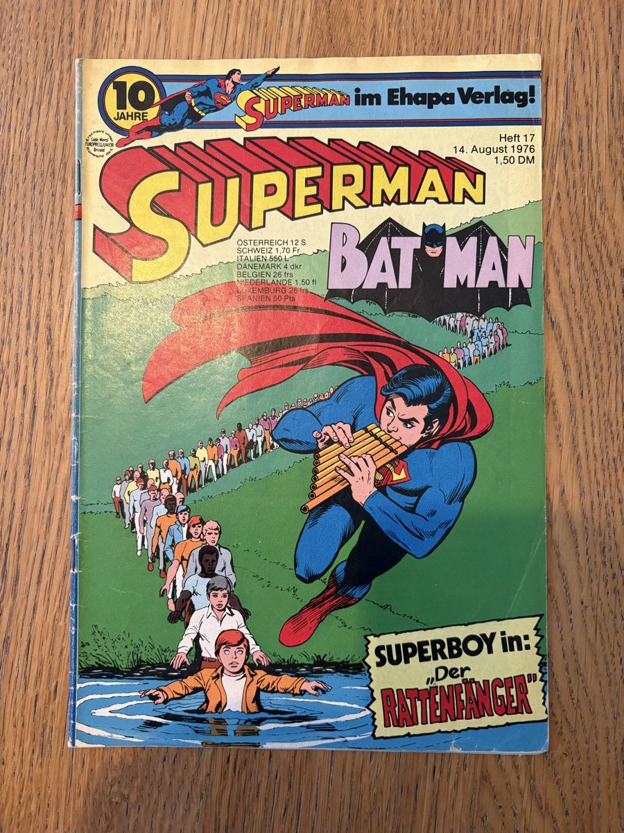 Fumetti: Superman 1976 / 14 Comics von 26 – Usato da Wangen b. Dübendorf venduto da Antiz1210 2