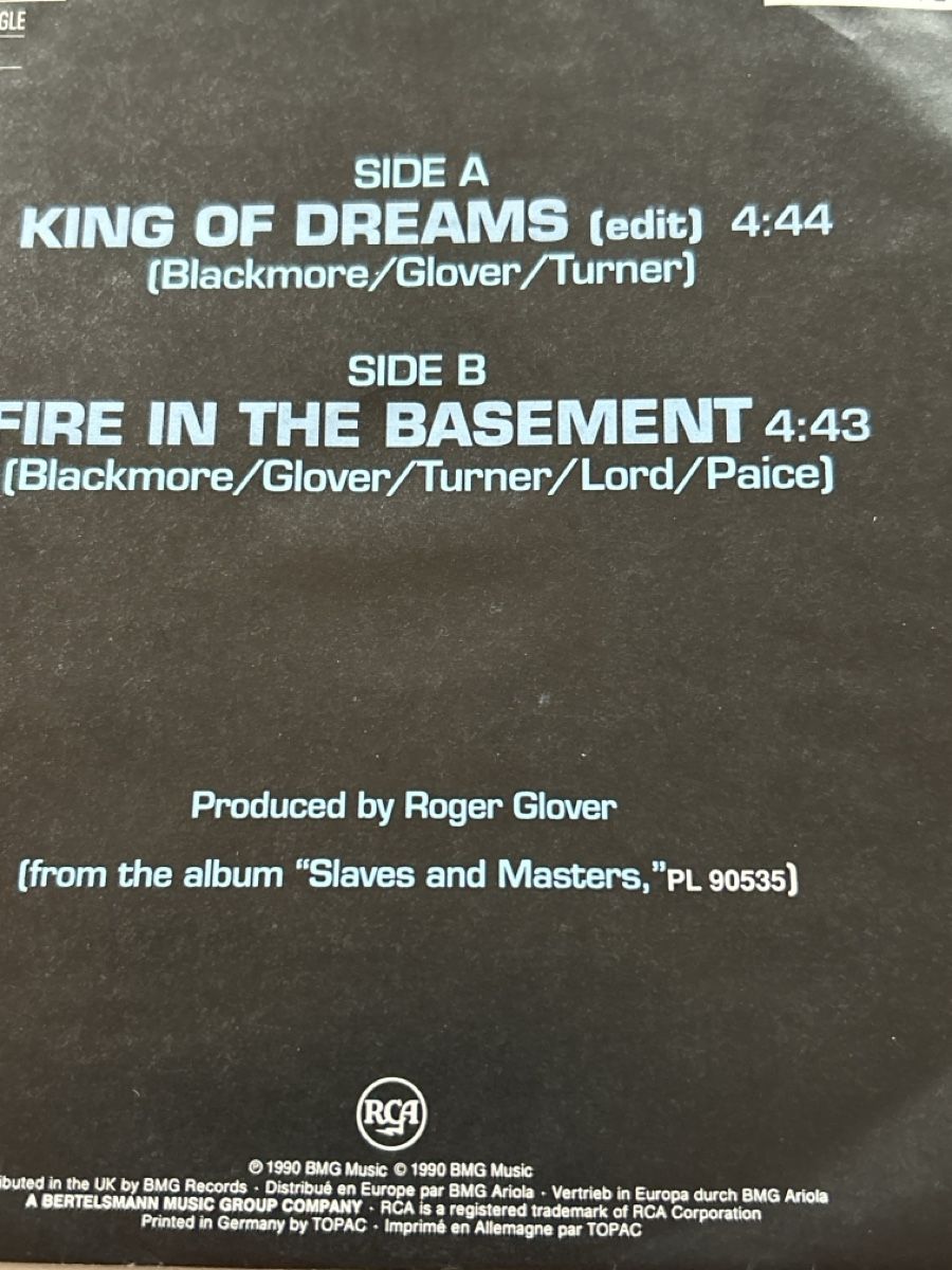 Dischi in vinile: Deep Purple. 1990 King of Dream – Usato da Faulensee venduto da Mizuno06 2