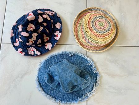 Girls summer hats Next UK age 3-4 51-52cm
