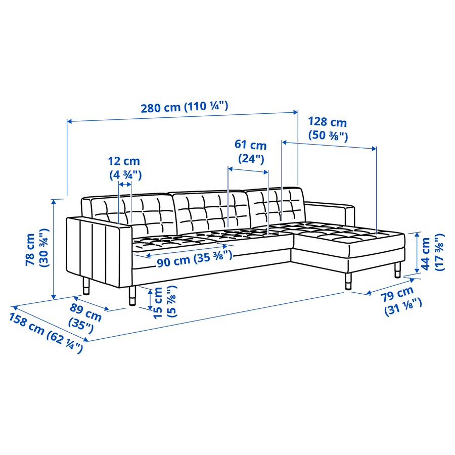 Divani: IKEA Landskrona 4er Sofa in Hellgrün – Usato da Eglisau venduto da sorayaliisa 3