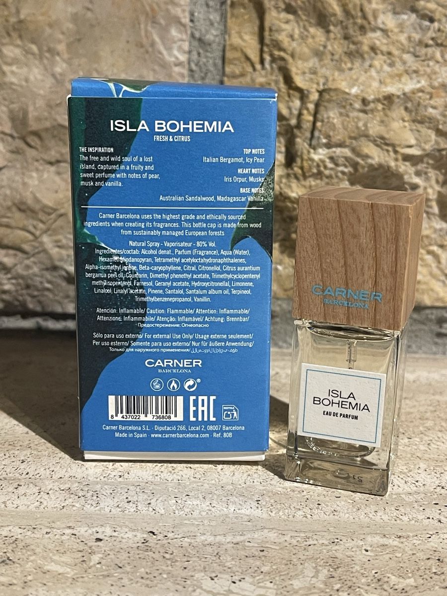 Profumi & Eau de Toilette: Carner Barcelona - Isla Bohemia, 15 ml – Nuovo e nell'imballaggio originale da Oberdorf BL venduto da Fiomina1 1