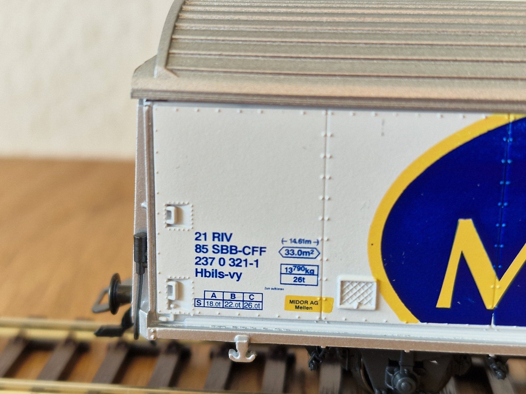 Märklin Modellini di ferrovie: SBB Midor Güterwagen H0 – Usato da Matten b. Interlaken venduto da lor_hr9w 3
