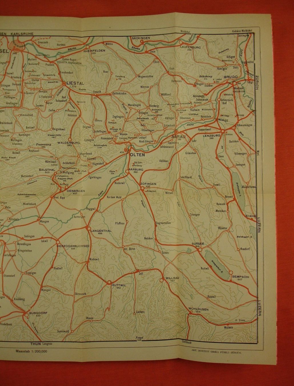 Libri: DURCH DEN JURA, UM 1910 – Usato da Grüningen venduto da Kartensammler 4