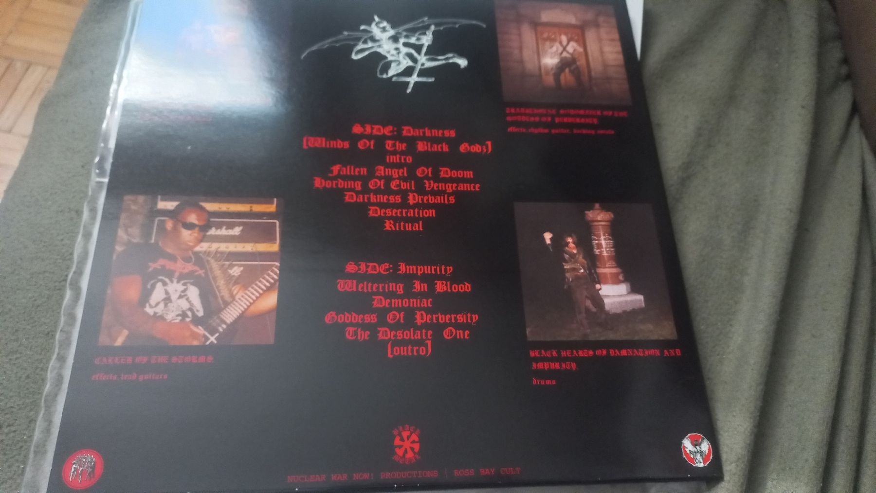 Schallplatten: Blasphemy-Fallen Angel...Splatter Vinyl Lp BLACK METAL – Gebraucht aus Olten von Donatello1984 3