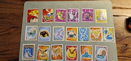 Pokemon Sticker Set verschiedene Figuren guter Zustand