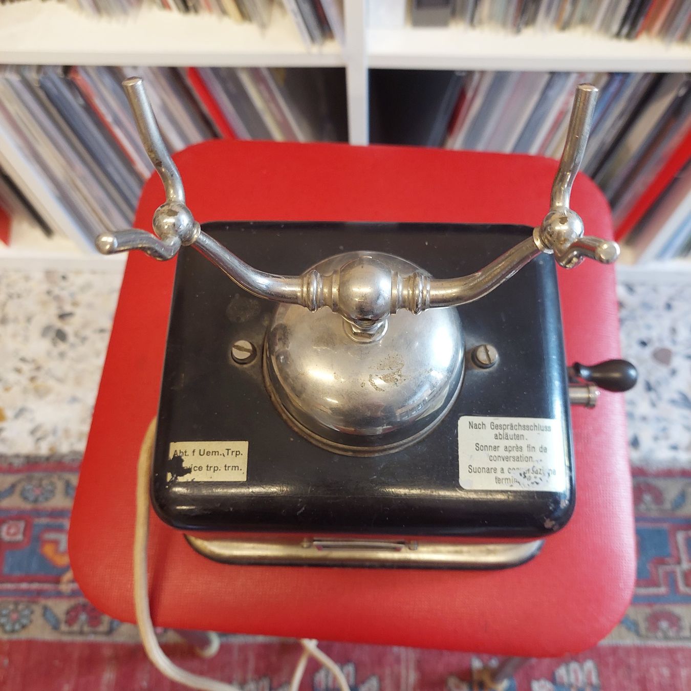 Telefoni: Antique Telephone 1900's Working crank and Bell – Usato da maroggia venduto da tondo_Music 3