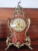 Französische Boulle Kaminuhr - Louis-XV-Stil - ca. 1870