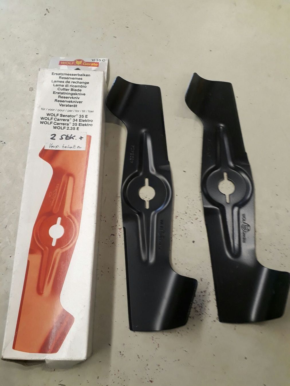 Coltelli: Messer zu Wolf Rasenmäher – Nuovo (secondo la descrizione) da Niederglatt ZH venduto da Hinti50
