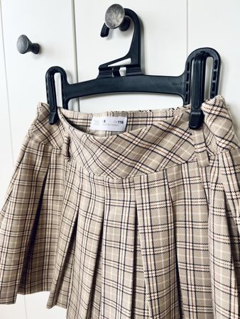 Zara Rock 116 beige braun karomuster