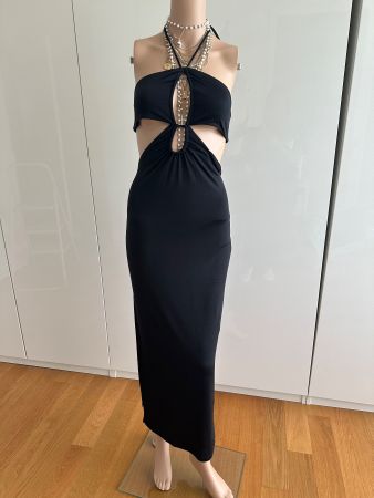 Schickes Maxikleid mit Cut-Outs, ideal für den Sommer!