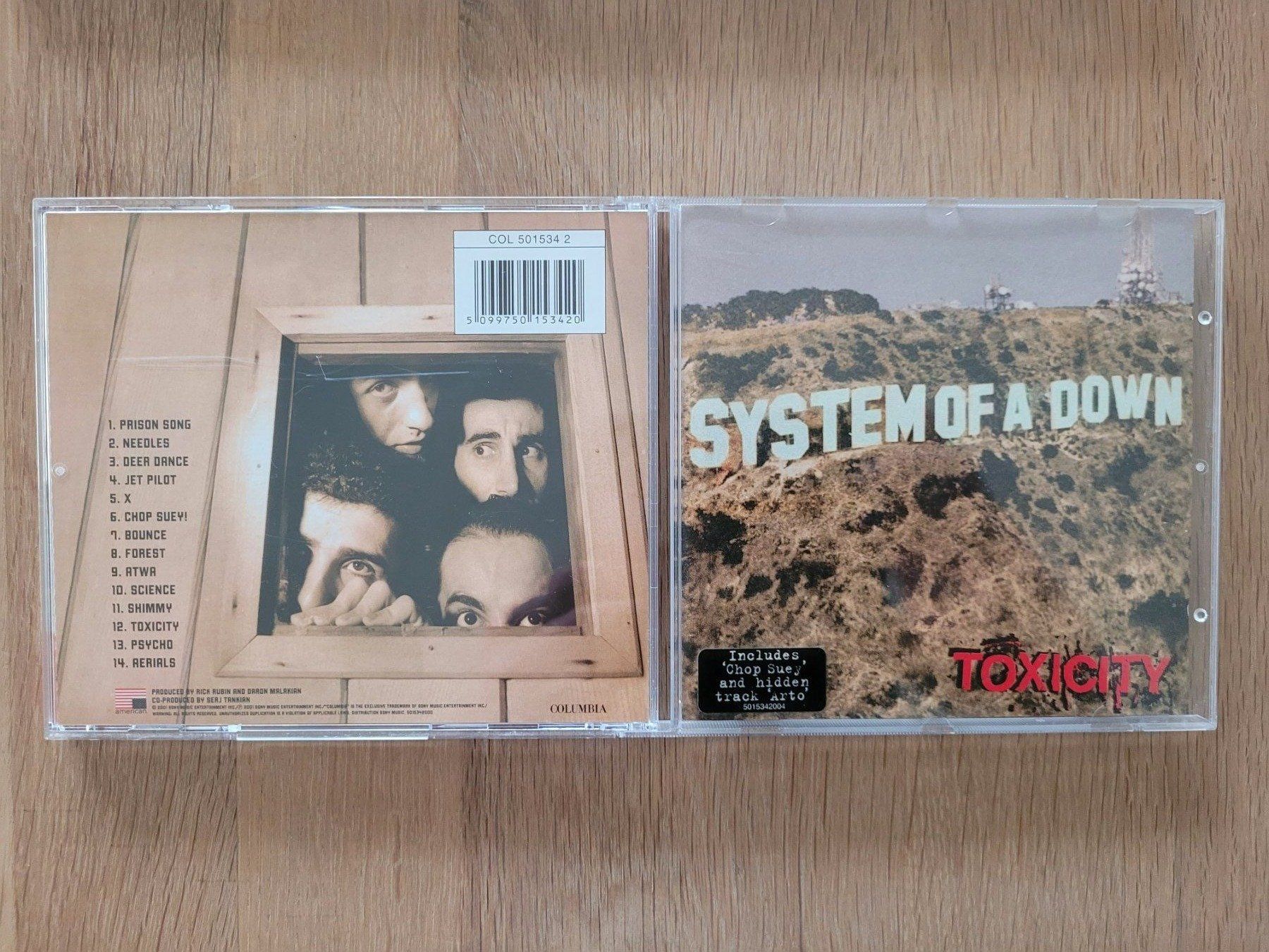 CD: CD System Of A Down - Toxicity, 2001 – Usato da Nebikon venduto da Harley-Davidson01
