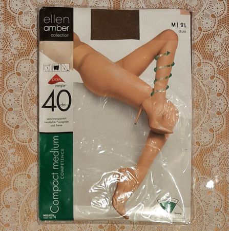 Ellen Amber Compact Medium Strumpfhose 40den Gr.M Dusk