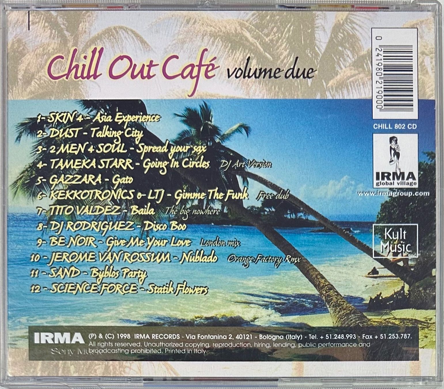 CD: Chill Out Café Volume Due – Usato da Martigny venduto da jereq 1