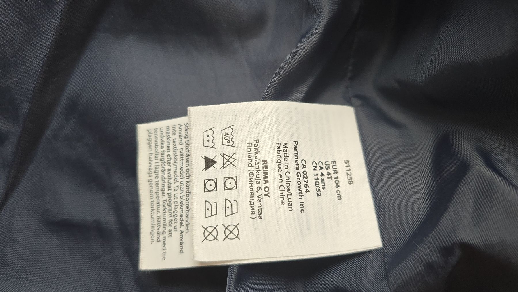Reima Jacken & Mäntel: Reima daunen jacke gr.104 – Gebraucht aus Abtwil SG von akl45x 4