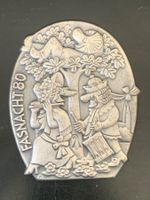 Fasnacht Basel ZUGSPLAKETTE Silber 1980