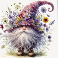 Perlen-Stickerei-DIY-Zwerg-Gnom-Blumen--kreativ-Bild-Perlen