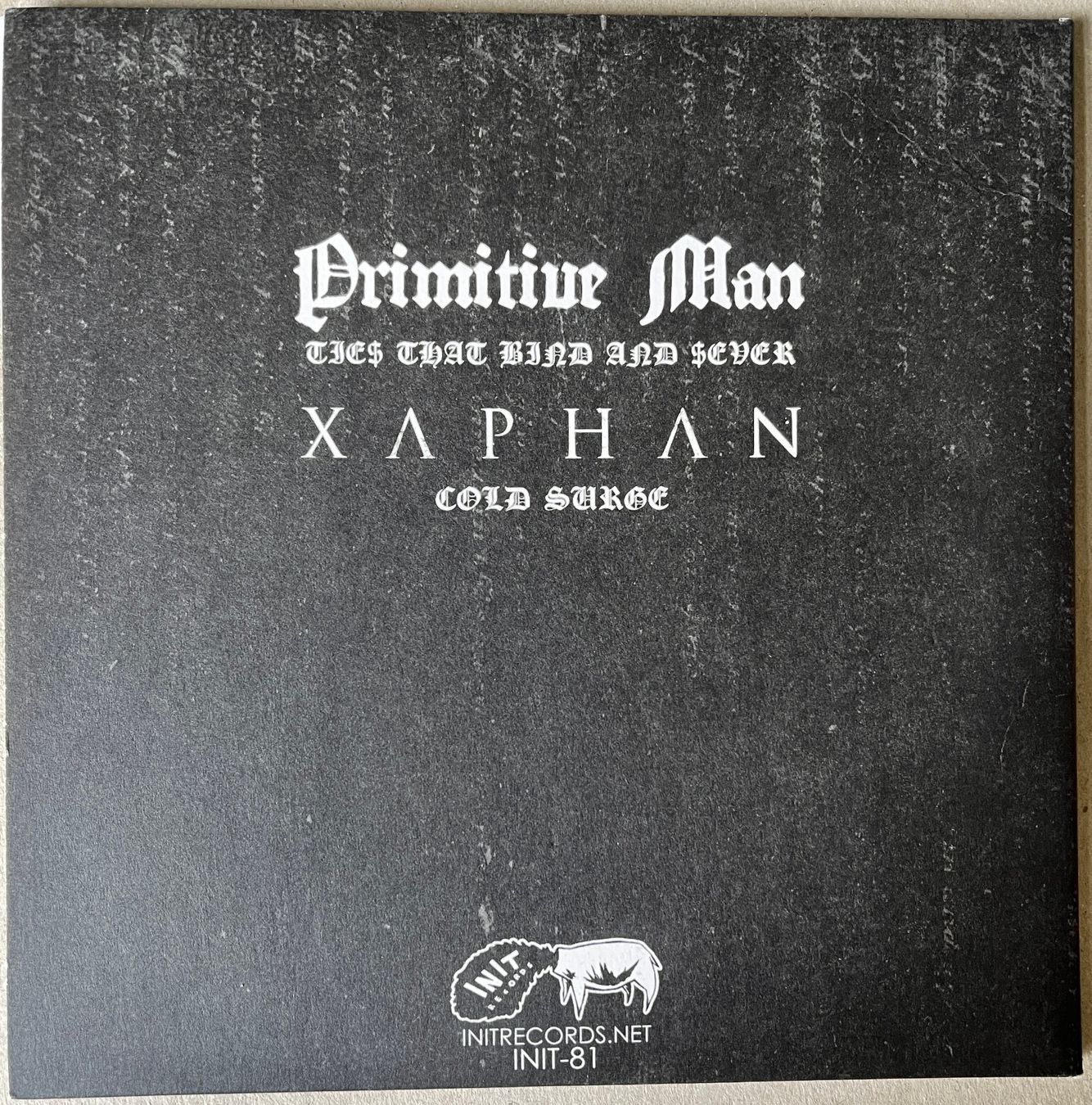 Vinyles: Primitive Man / Xaphan – Split 7" Sludge Grind Hardcore – Neuf (Voir description) à Berneck par rye7778 1