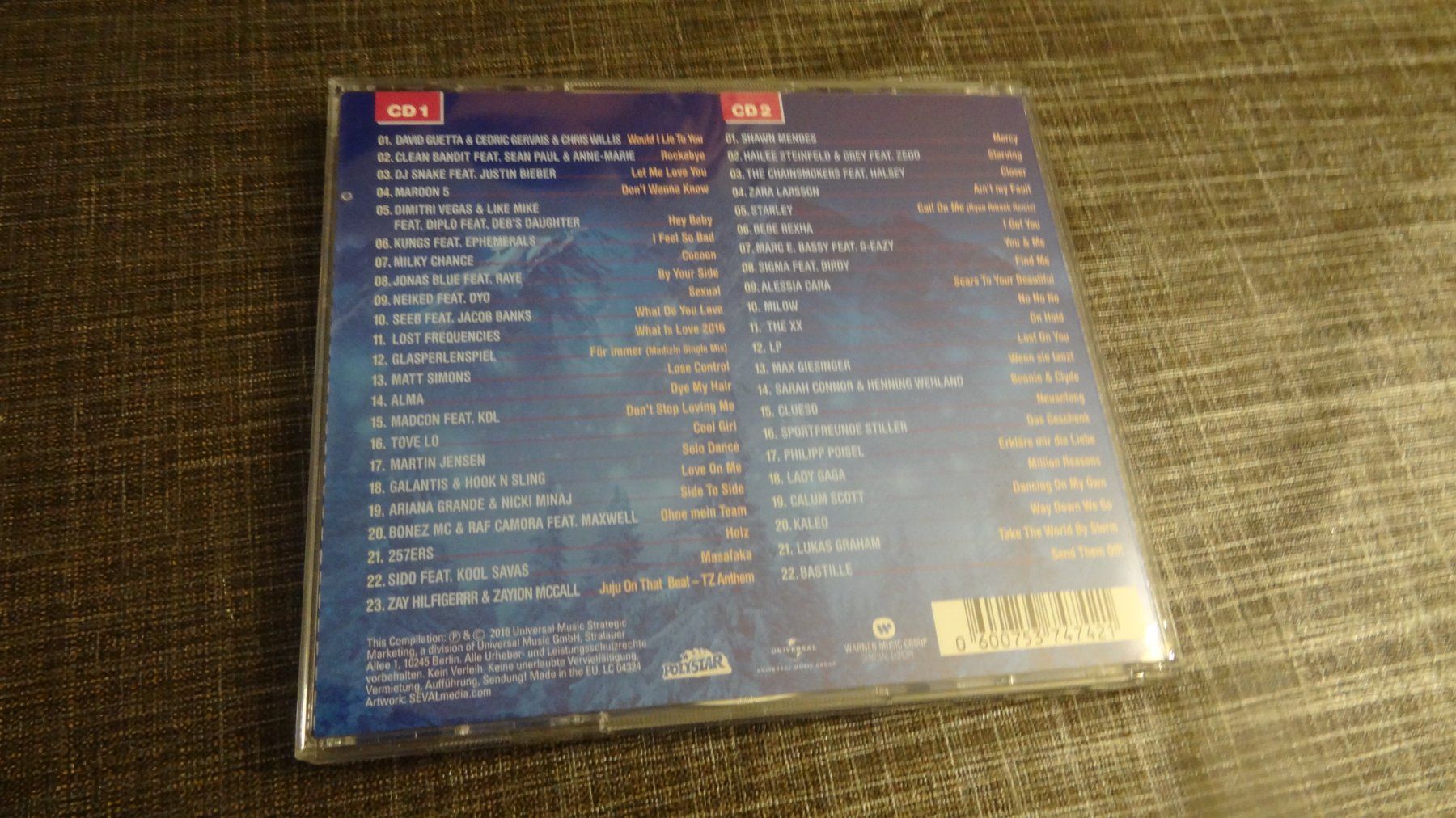 CD: Mega Hits - 2017 Die Erste CD – Usato da Olten venduto da Disc-Ausverkauf 1