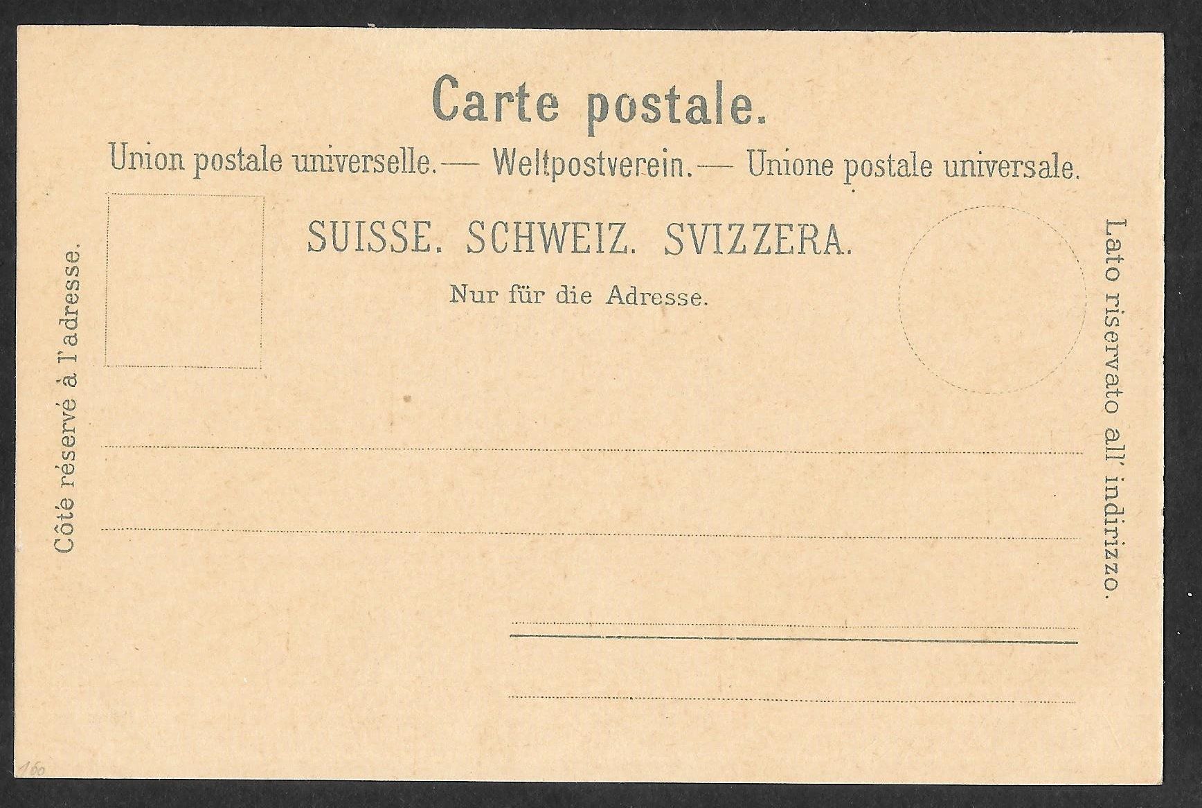 Cartoline postali: Lütisburg braune Lithografie 3 Bilder – Usato da Olten venduto da clotaldi 1