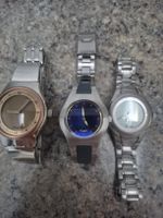 Fossil Uhren Set 3 Stck. Edelstahl Armbanduhr Damen  super Z