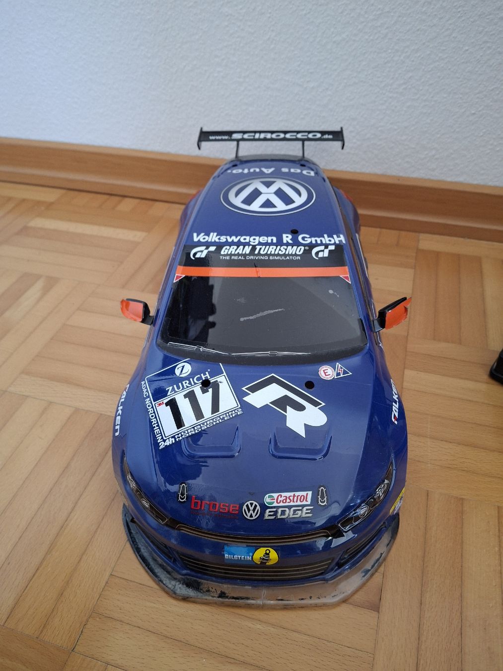 Tamiya Modellismo RC: RC Modellauto Tamiya TT-01E VW Scirocco GT24-CNG – Usato da Zug venduto da mike.m 4