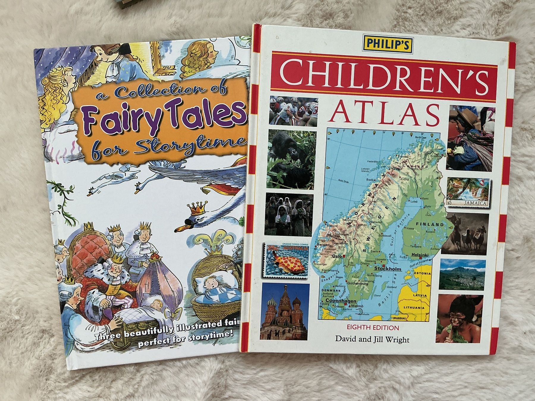 Libri: 2 Kinderbuecher: Maerchen & Atlas – Usato da Zürich venduto da vg01