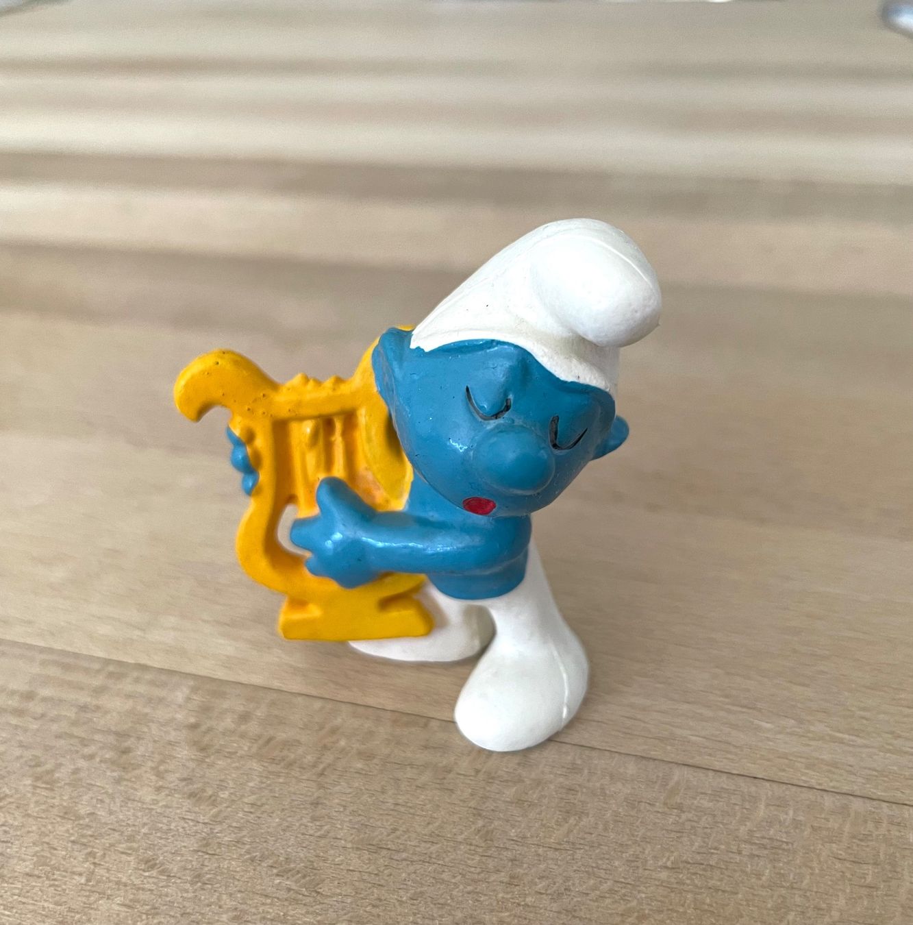 Schleich Figuren: Schlumpf mit Harfe, Peyo – Gebraucht aus Russikon von ginger072