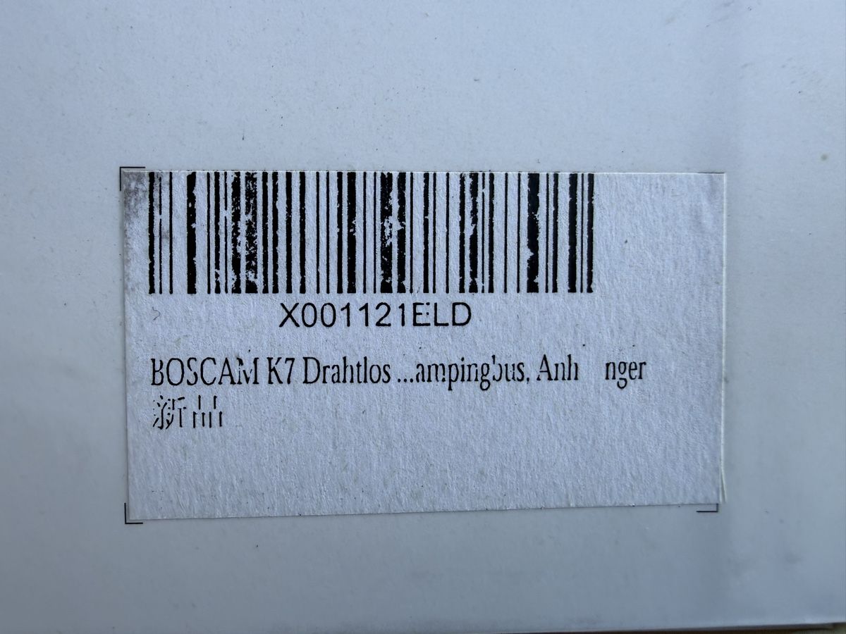 Tutti pezzi di ricambio auto: Boscam K7 Rückfahrkamera – Nuovo e nell'imballaggio originale da Strengelbach venduto da Feschi88 1