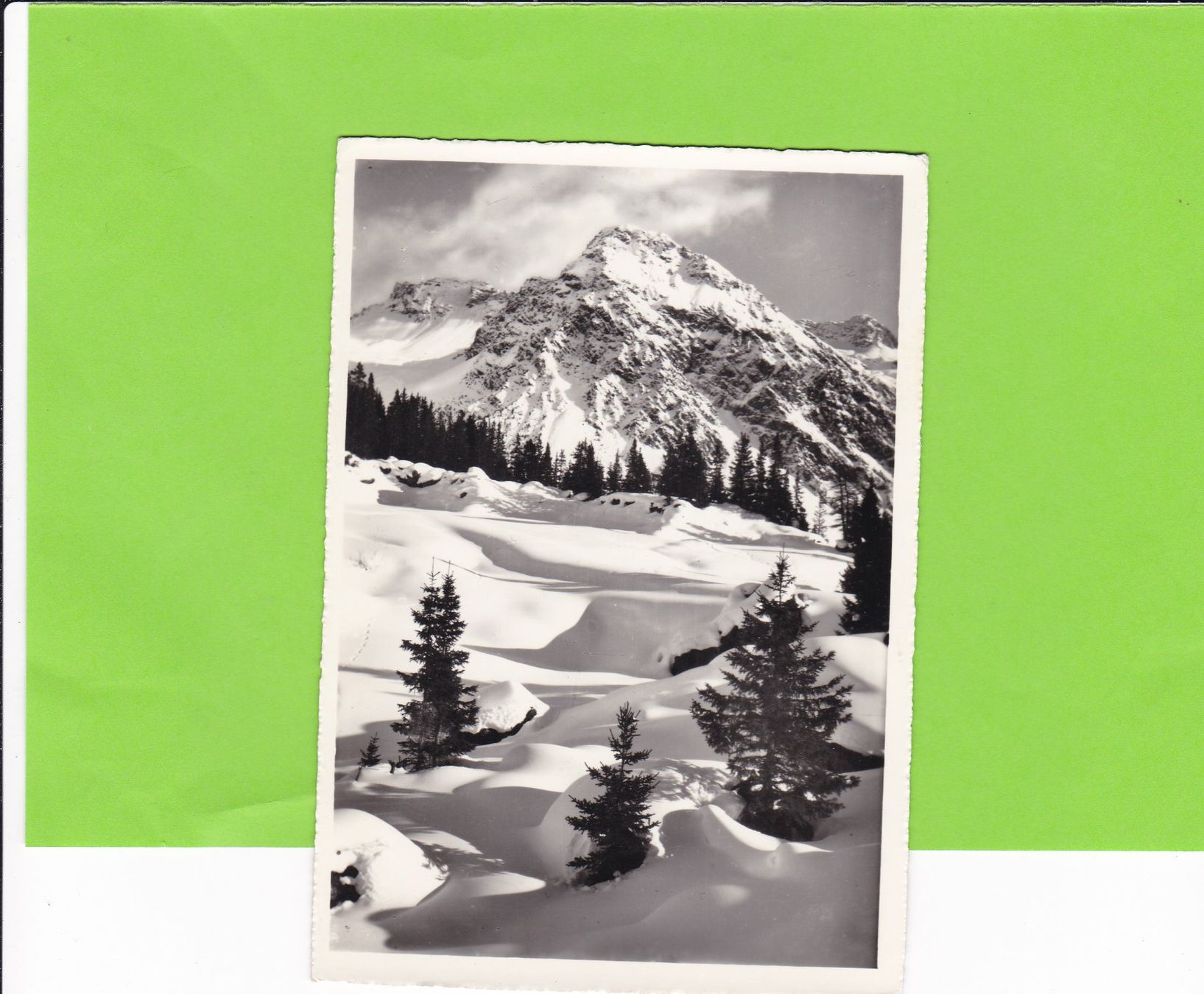 Cartoline postali: Arosa, das "Schiesshorn" – Usato da St. Peterzell venduto da neckertal