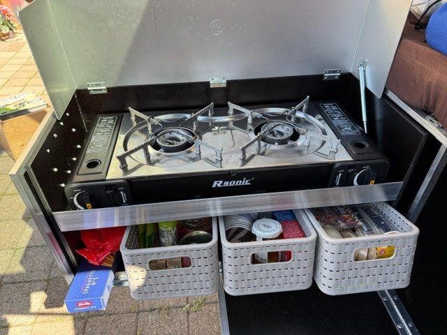 Sonstiges Campingzubehör: ququq Camping Box für VW Caddy kurzer Radstand – Gebraucht aus Vilters von Aschu56 7