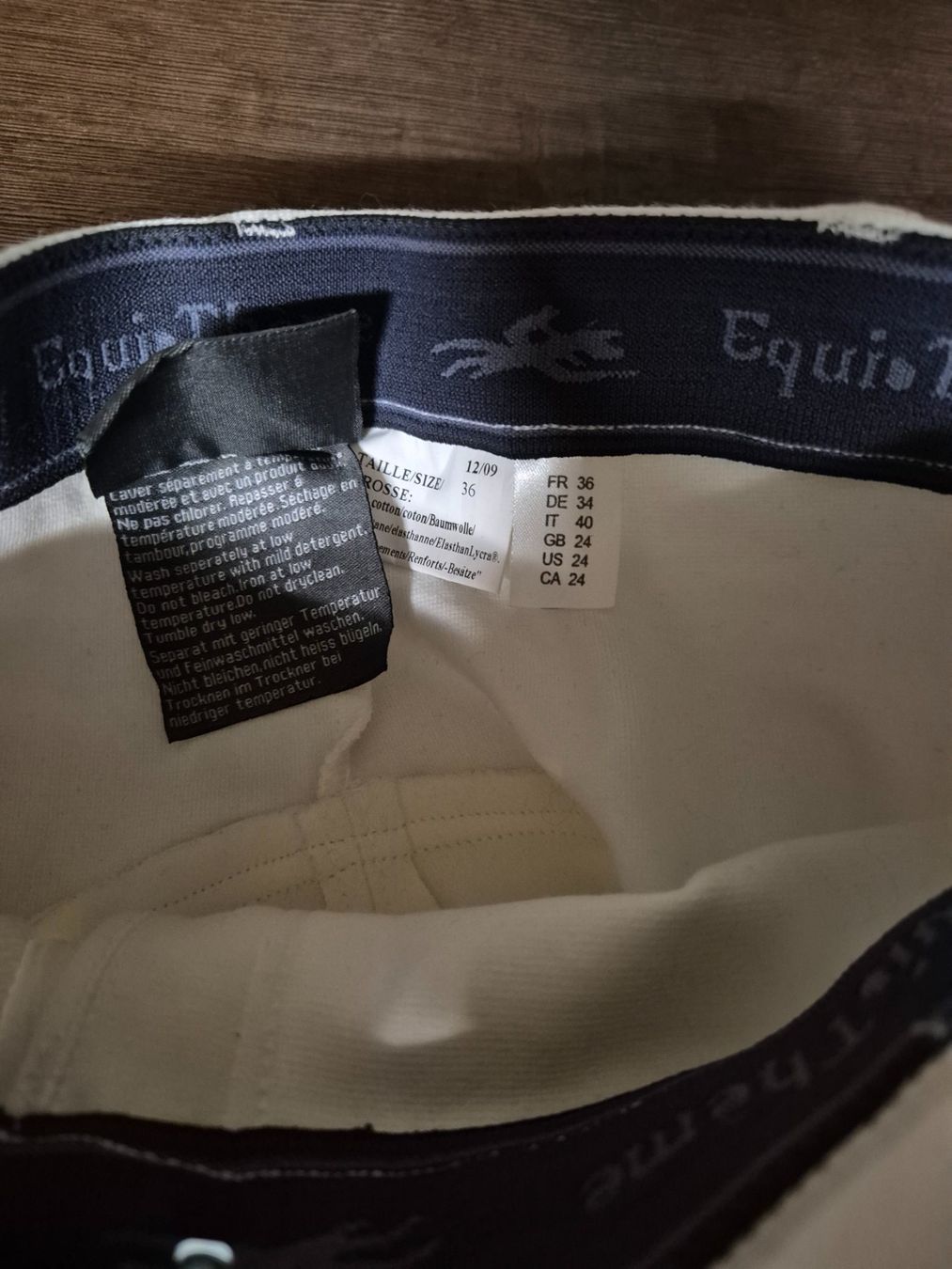 Pantalons: Reithose 36 weiss NEU – D'occasion à Meggen par Orrinka20 1