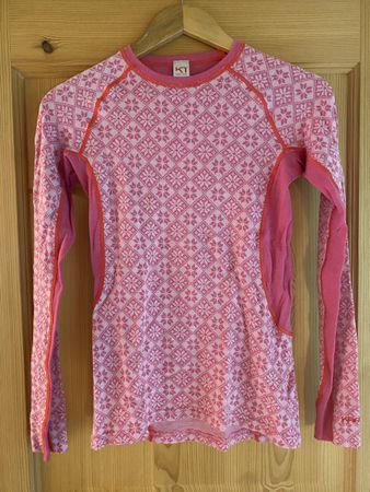 Kari Traa Merino Unterwäsche Langarmshirt Grösse S neuwertig