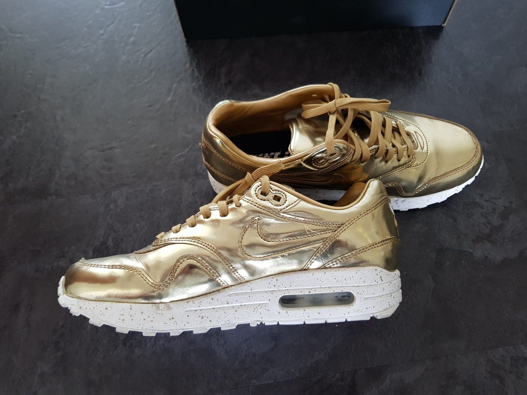 Nike Scarpe da uomo: Nike Air Max 1 "Liquid Gold" – Usato da Münchenstein venduto da mt25
