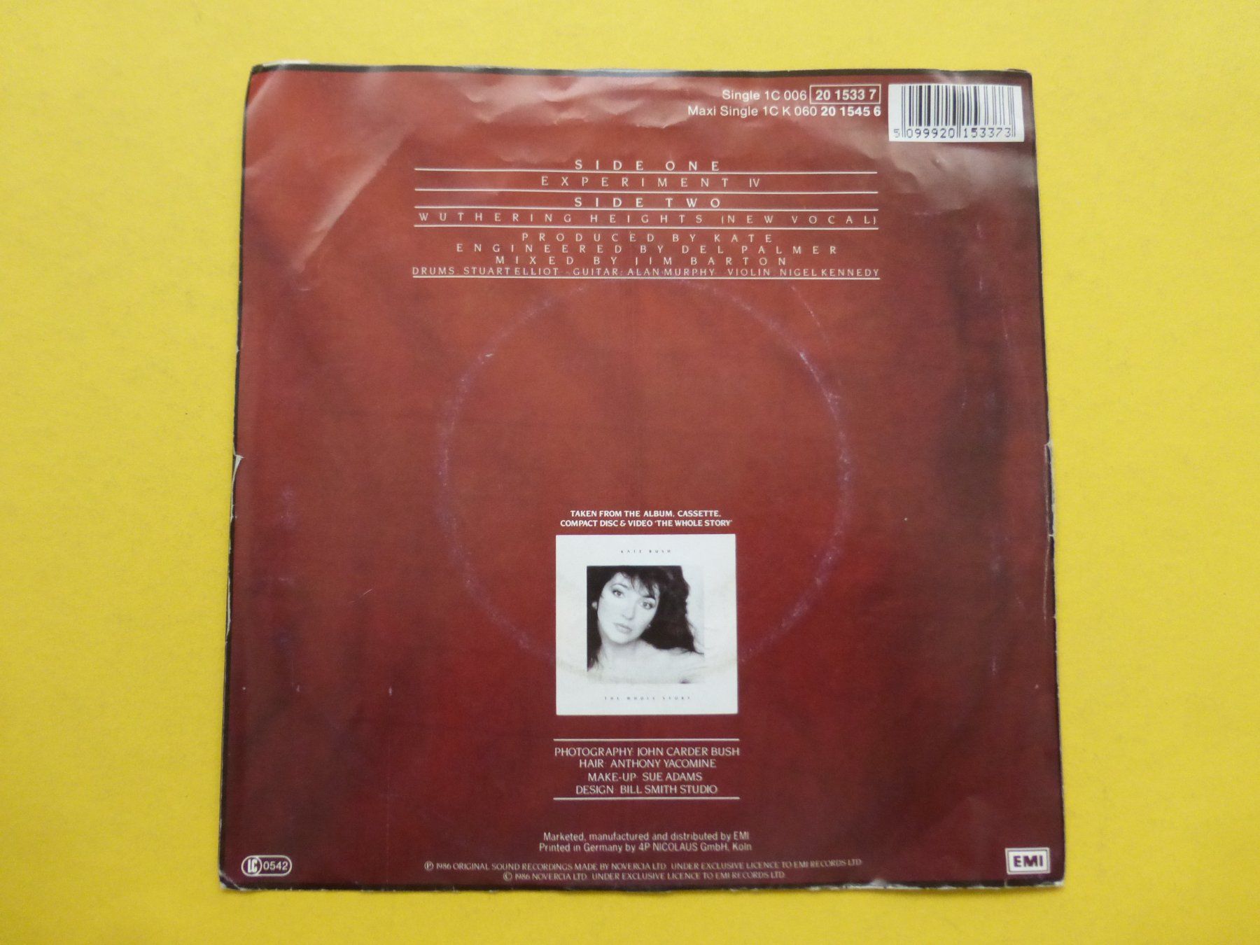 Schallplatten: Kate Bush – Experiment IV – Gebraucht aus Zürich von Swiss57 1