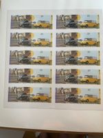 Briefmarken Quickmail AG 10 Jahre Sonderausgabe 4 Bogen