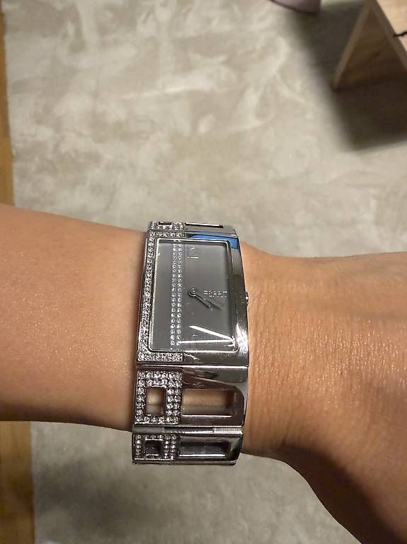 Orologi: Esprit Damenuhr Silber mit Strasssteinen  – Usato da Schlieren venduto da pde_l8td 1