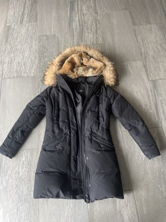 Damen Daunenmantel Rockandblue schwarz Grösse S