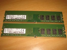 2 Stück 8gb ddr4 2400. Details siehe Bildern.