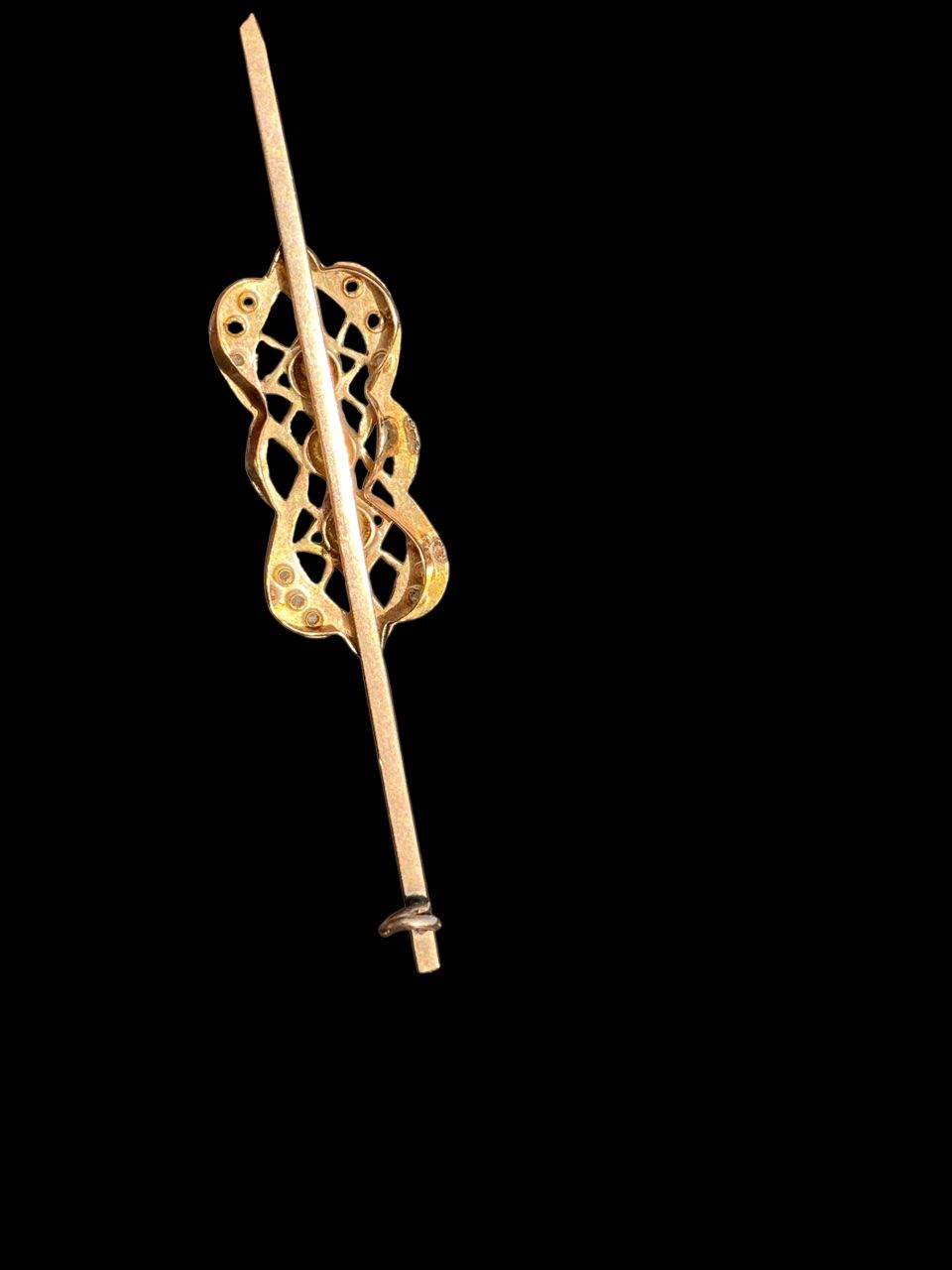 Spille & Fermagli: Antike Art Deco 14K Gold Brosche Ca. 1930 – Usato da niederbipp venduto da Esbenz 2