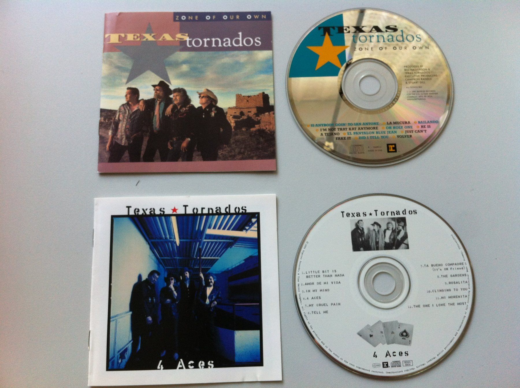 CD: 2 CD's Texas Tornados – Usato da Brunnen venduto da Artemis53