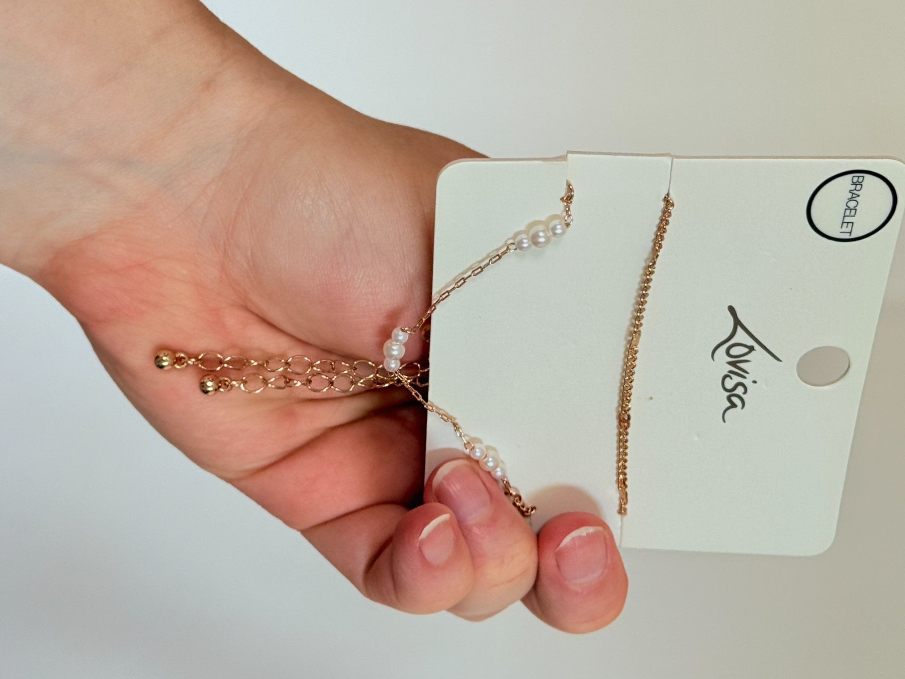 Altri gioielli: Bracelet Lovisa perles et chaînettes neuf – Nuovo e nell'imballaggio originale da Genève venduto da AGBERG 8