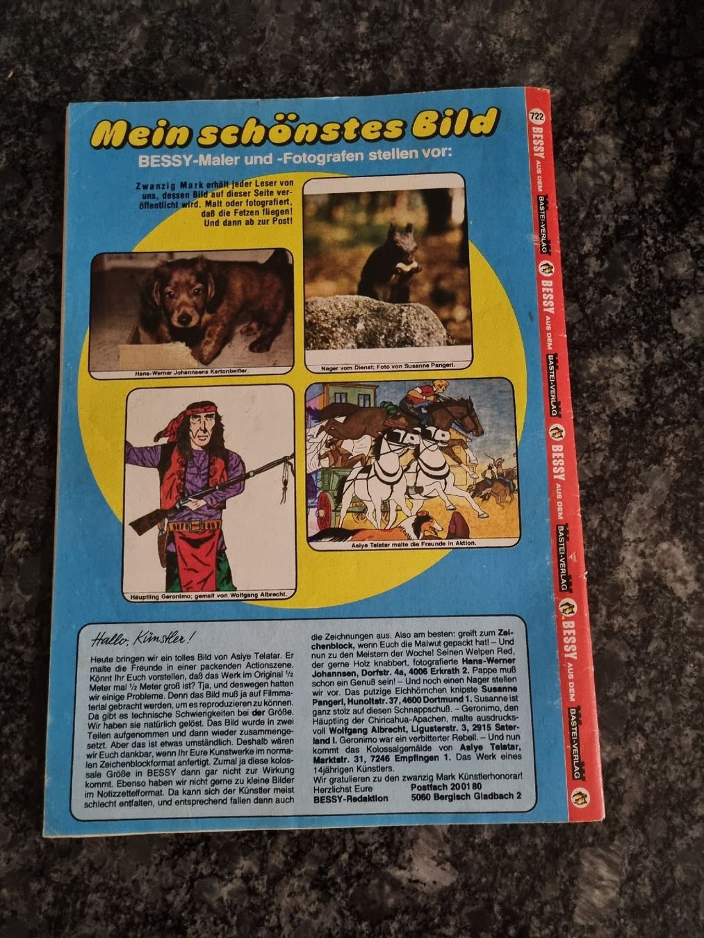 Fumetti: Bessy Heft Nr. 722 – Usato da Oberentfelden venduto da Giants 1