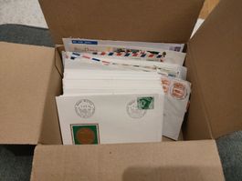 Sammlung mit 51 + 25 Briefumschläge / Sonderdatumspempel
