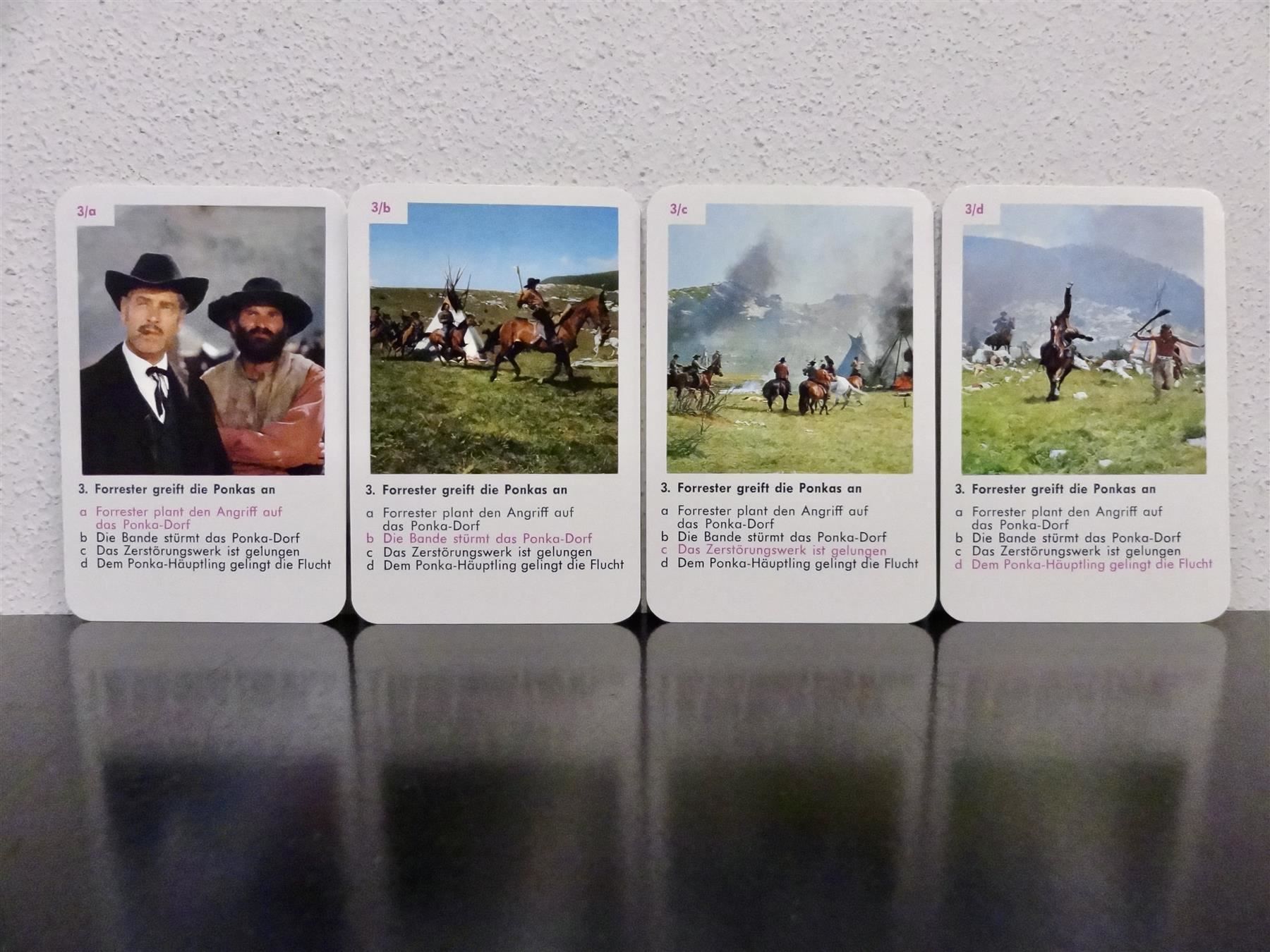 Giochi: schönes altes Quartett WINNETOU II – Usato da Kerzers venduto da wisaundso 5