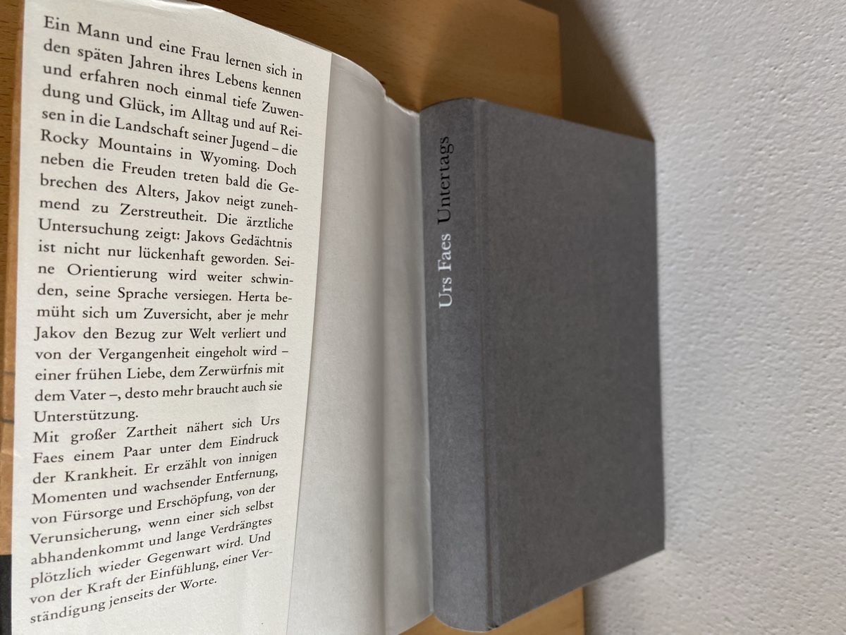 Libri: Untertags - Urs Faes – Usato da Schwarzenburg venduto da Michellu 4